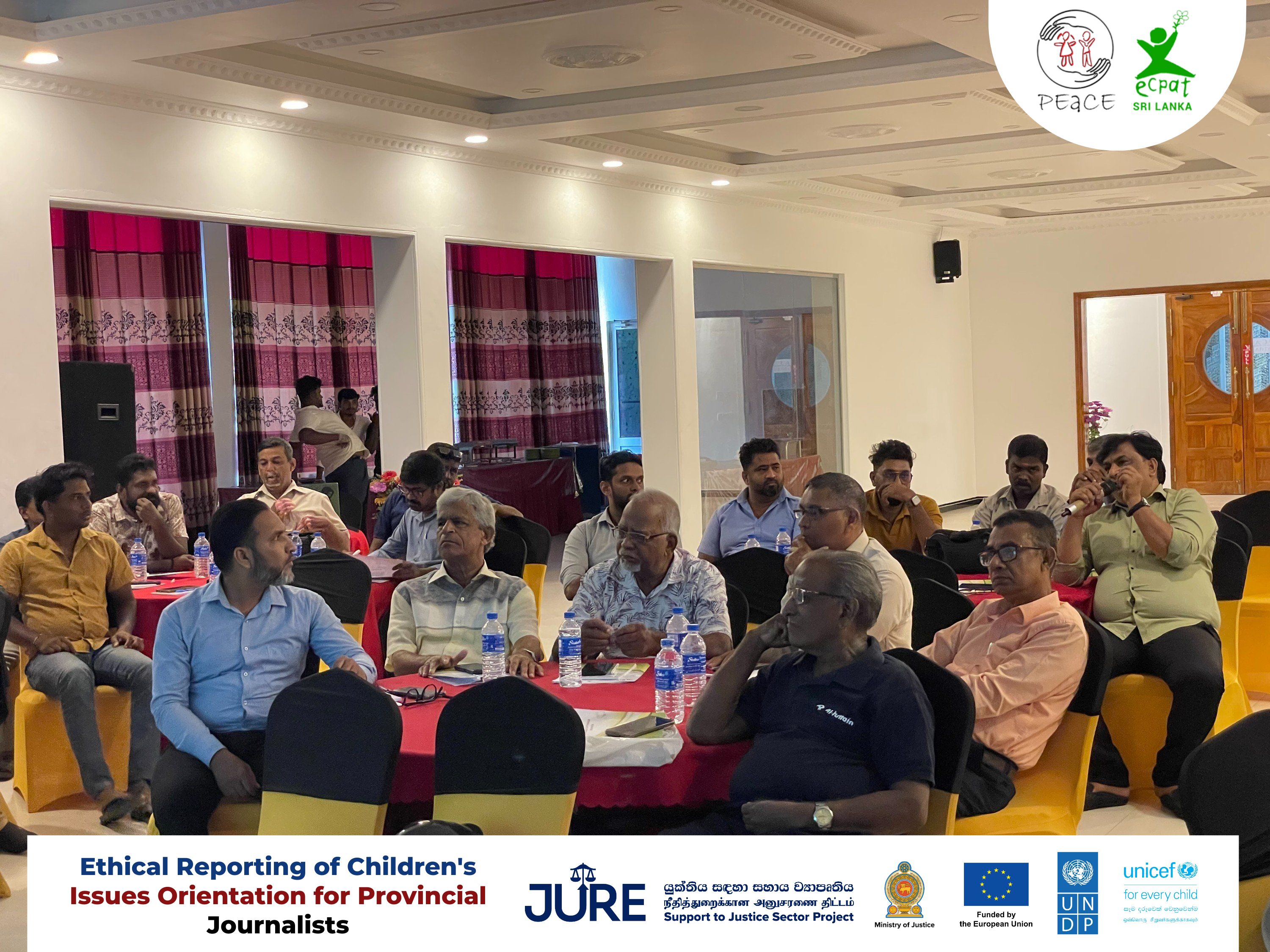 Ethical Journalism Training for Journalists from the Eastern Province